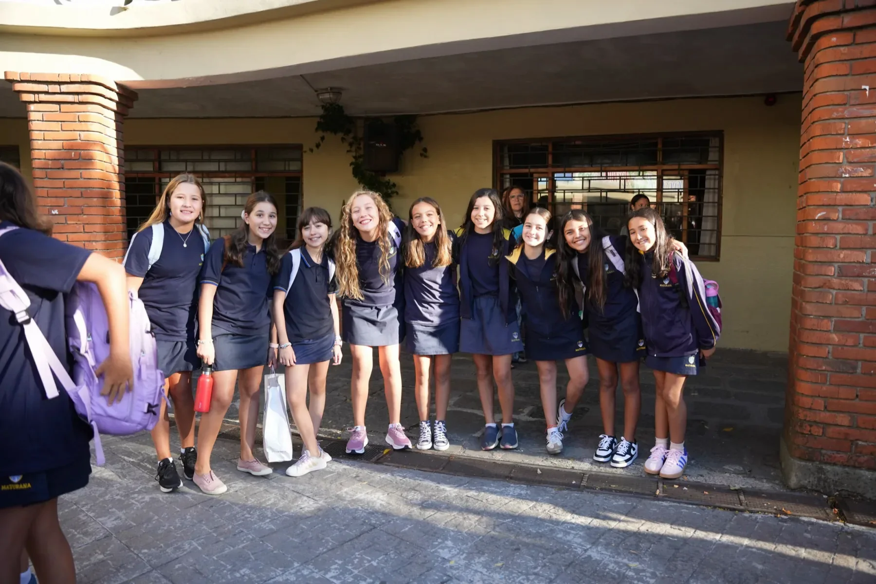 Estudiantes del Colegio Maturana compartiendo una experiencia de aprendizaje.